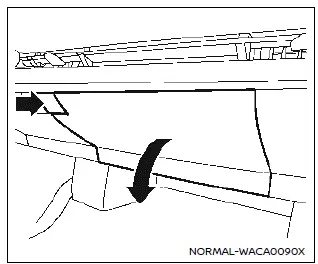 Nissan Ariya. Espace de rangement