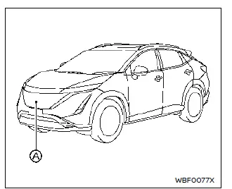Nissan Ariya. Détecteur de collision frontale intelligent 