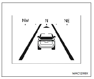 Nissan Ariya. Écran d'informations du véhicule