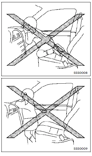 Nissan Ariya. Systèmes de retenue supplémentaires (SRS)