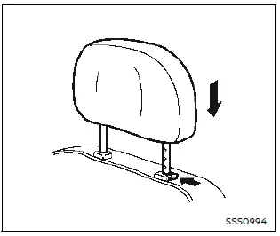 Nissan Ariya. Appuie-tête/repose-tête