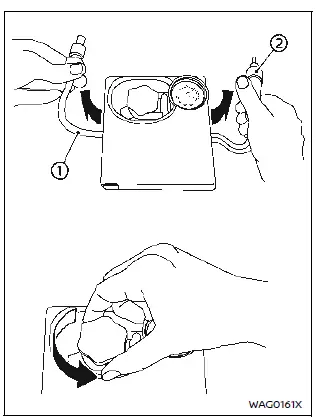 Nissan Ariya. Réparation d'un pneu à plat